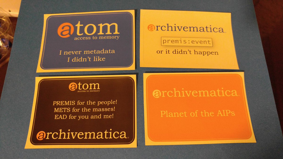 Props to <a href="/archivematica/">Archivematica</a> for the best archives puns at #saa2017!