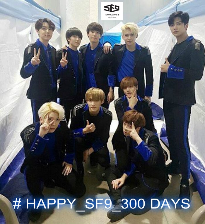 sf9ecuador's tweet photo. #HAPPY_SF9_300DAYS
#SF9300DAY @sf9ecuador
300 Days with SF9💕 https://t.co/tRfRIFr5LT