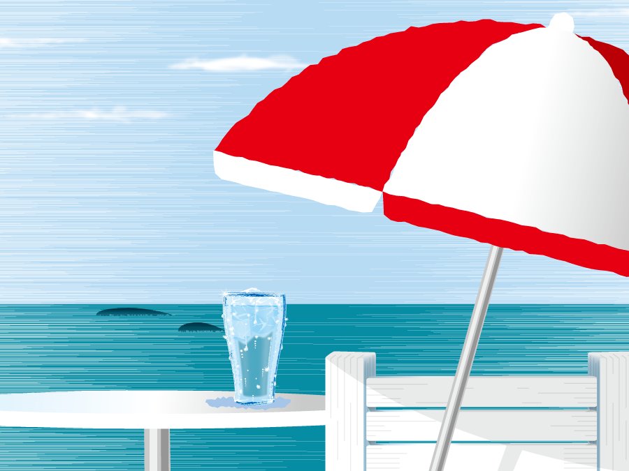 今日から８月です♪THE夏★ですね！
ビーチでもユニットハウスやコンテナハウスでできた建物を探してみてくださいね♪