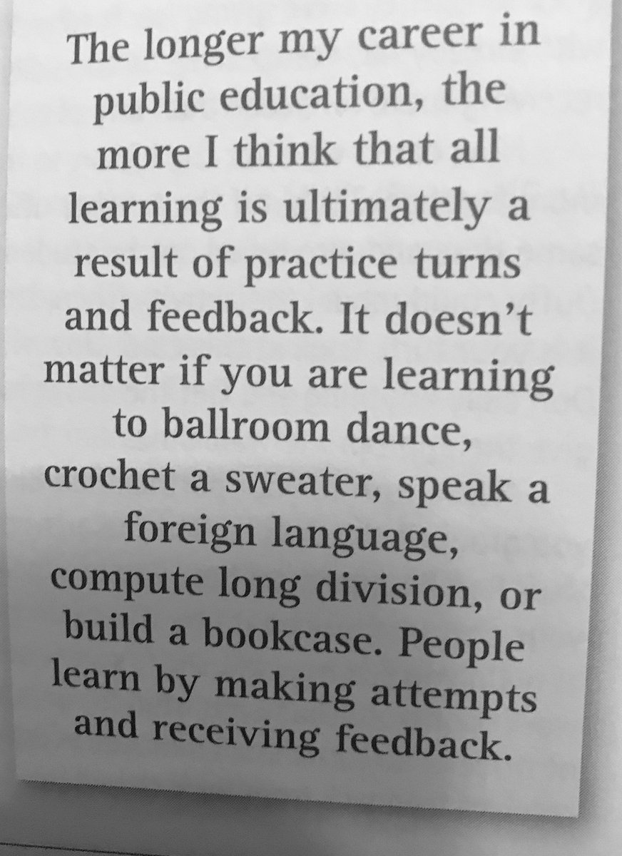 jclambert33's tweet image. Holy cow isn&apos;t this the truth? #greatinstruction #greatachievement our students deserve it! @rinehartsped @Dr_G_Alazar @slwteach 🏁⚔️💥