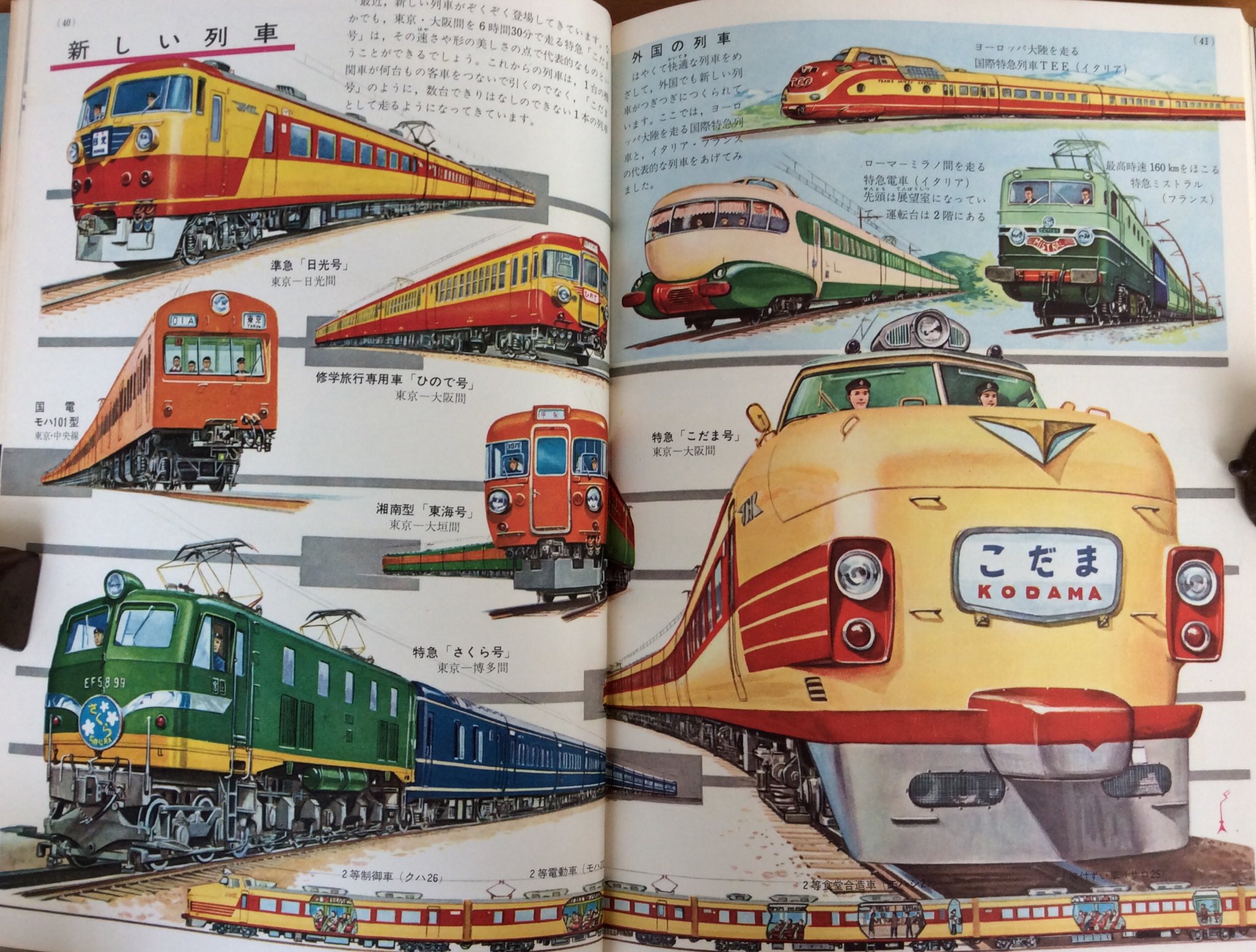 雑貨奥様 昭和37年 小学館 発行 交通の図鑑 より 当時の電車の紹介です やっぱり 三重県人には近鉄の2階建ビスタカーですよ 子どもの頃の憧れでした 昭和レトロ 交通の図鑑 小学館 図鑑 ビスタカー T Co Ndfpgoiehb Twitter