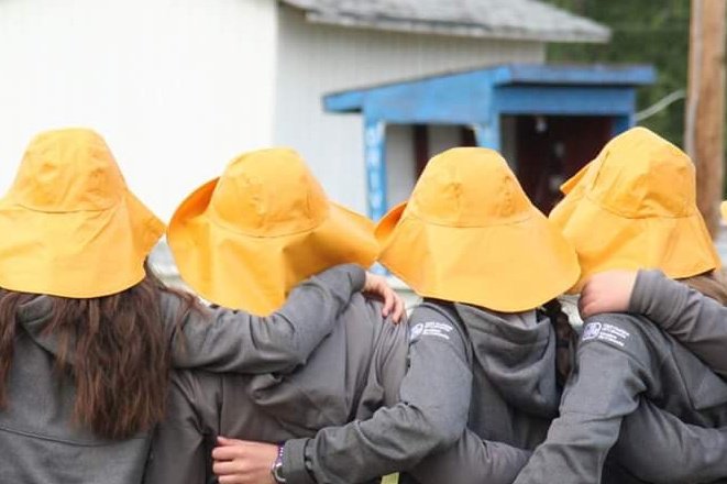 diamondisinger's tweet photo. The 🌎 comes to #Smithers! @girlguidesofcan from across Canada & @wagggs_world friends from abroad joined the 🏕️ fun at @ggcsoarbc. #soarbc https://t.co/WnJVH4oq14