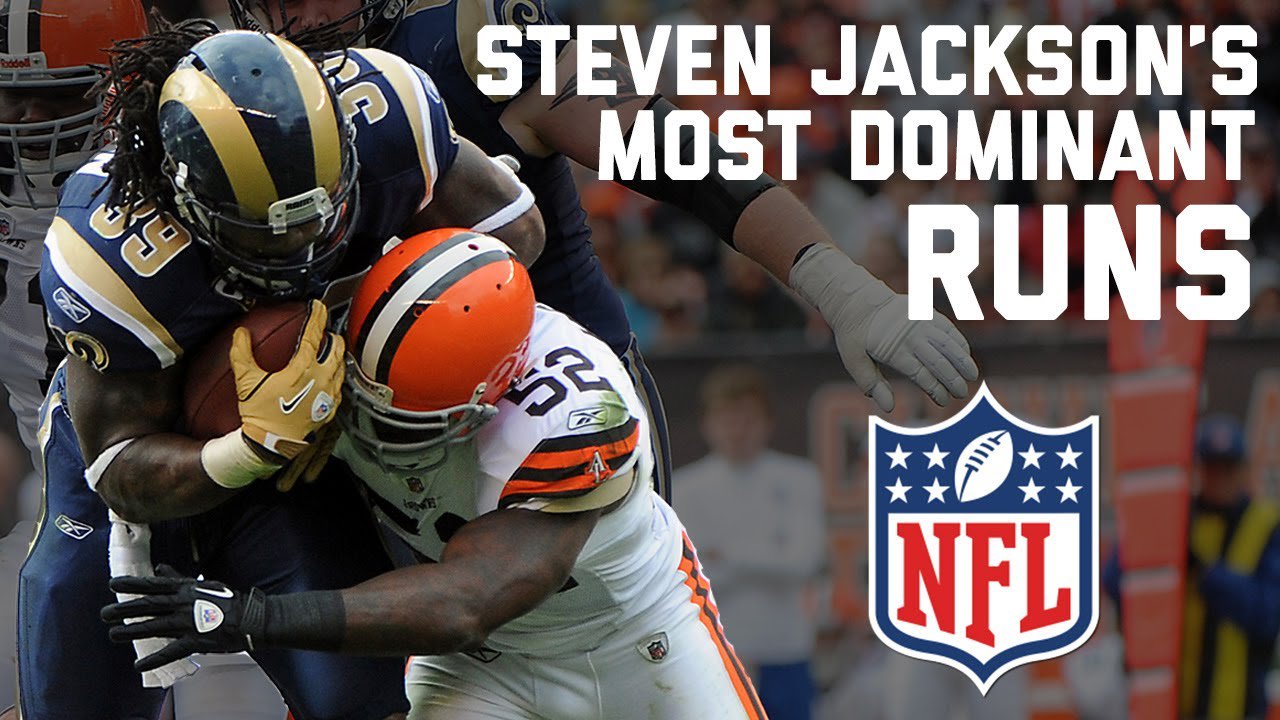 Steven Jackson\s Most Dominant Runs | Happy Birthday Steven Jackson! | NFL Highlights  