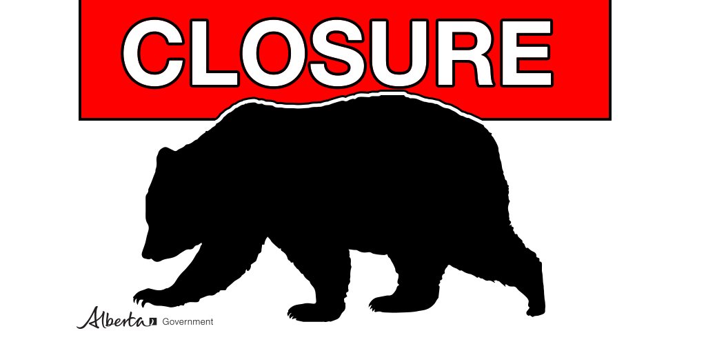 AB_Enviro's tweet image. Bear Closure: Multiple areas in Bow Valley Provincial Park. Please visit Alberta Parks Advisories webpage: bit.ly/2w0dL7c #abparks