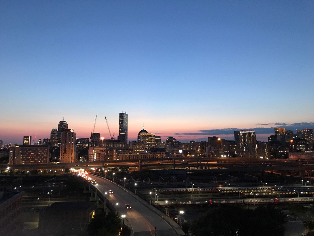 CPCBoston's tweet image. Great view from 14 West roof deck tonight!