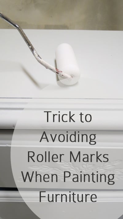 PaintStash's tweet photo. To avoid roller marks on furniture, only roll in one direction. #painthack #painttip #DIY #painting #paint https://t.co/VV8JaCSdnO