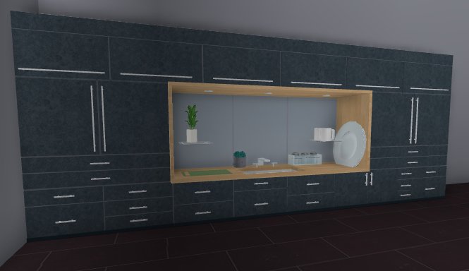 This won't go far, I know it won't, but I thought it would be fun.
GIVEAWAY FOR FREE MODERN KITCHEN MODEL 
RT + FOLLOW TO ENTER!
#RobloxDev