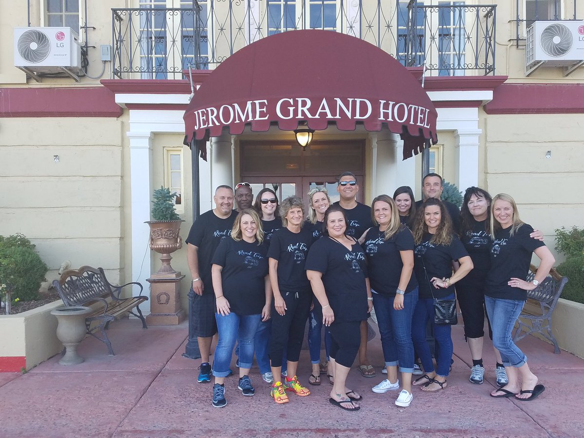 DHRM Road trip with the best crew there is! Dinner at the Asylum tonight!  <a href="/cvjuarez1/">Carlos Juarez</a> @rebekahbunn5