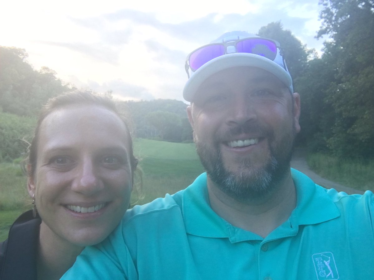 JeremySpolarich's tweet photo. Views for tonight's round are spectacular! #thejewel #pccnation @TwinCitiesGolf https://t.co/vLChU6sEm6