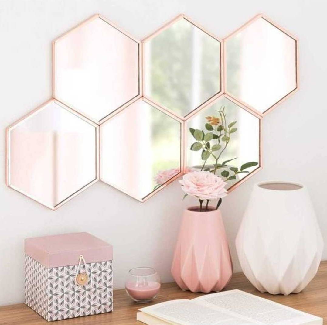 Design goals: geometric rose gold mirrors 💖
#wearebombay #vanlife#design #interiordesign