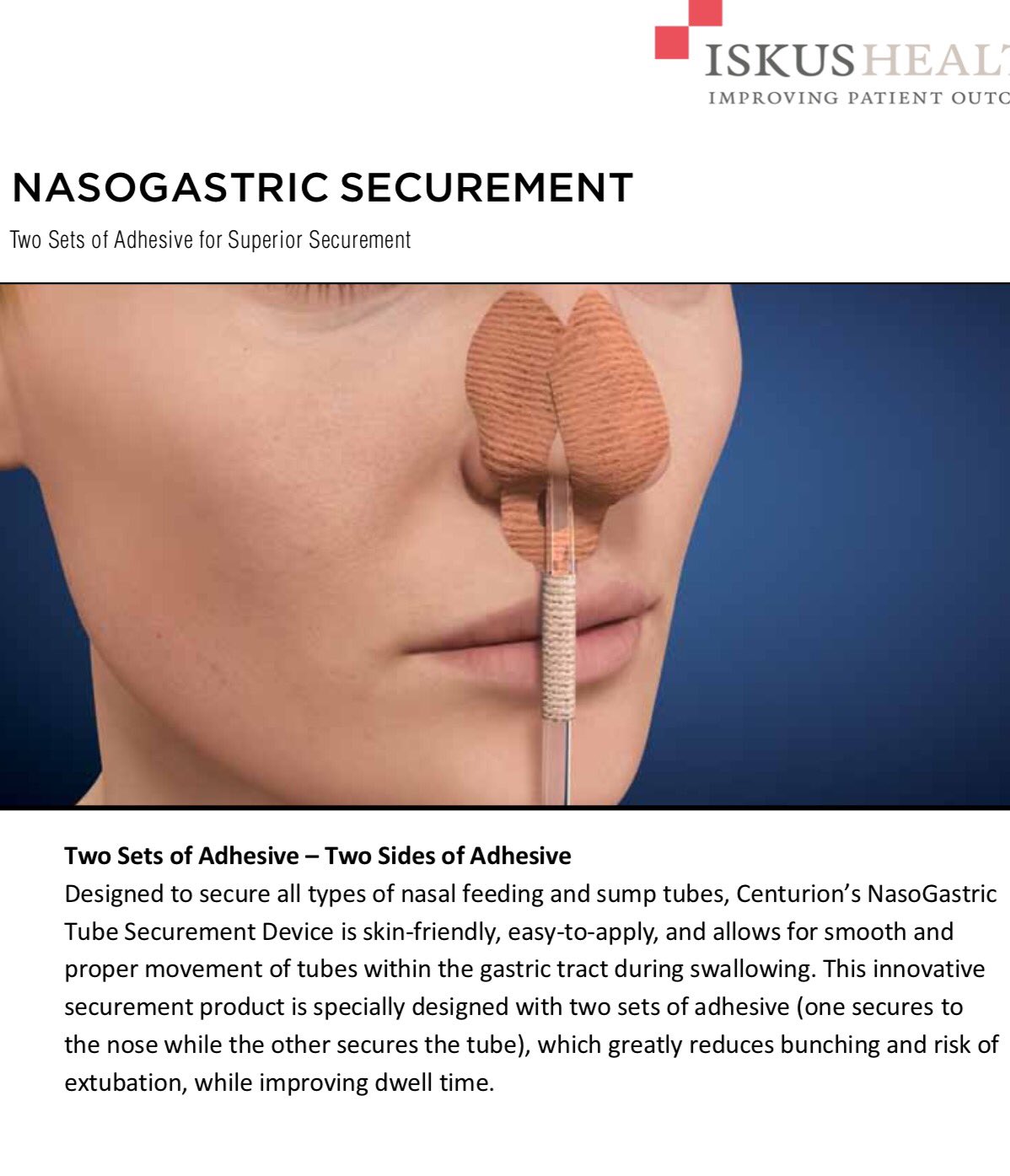 Iskus Health On Twitter Improve How Ng Tubes Are Secured With Our New Nasogastric Securement Device Medinnovations Improvingpatientoutcomes Https T Co Sgglzpje2e