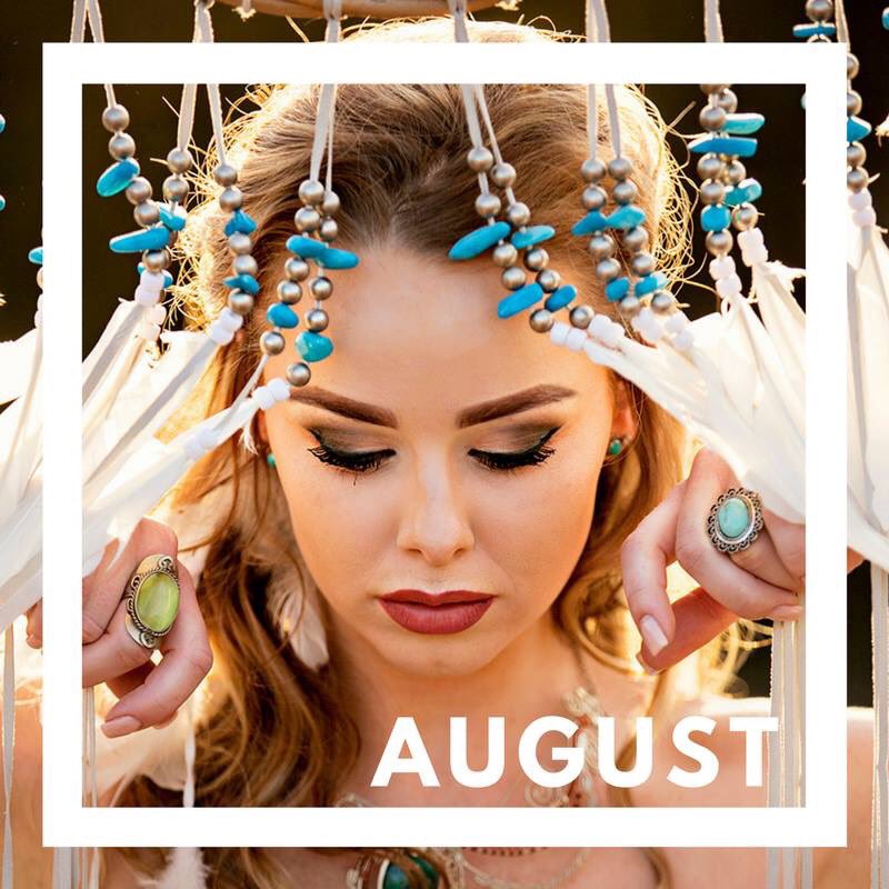 We challenge you to open your mind this August, it's beautiful inside.

#August
