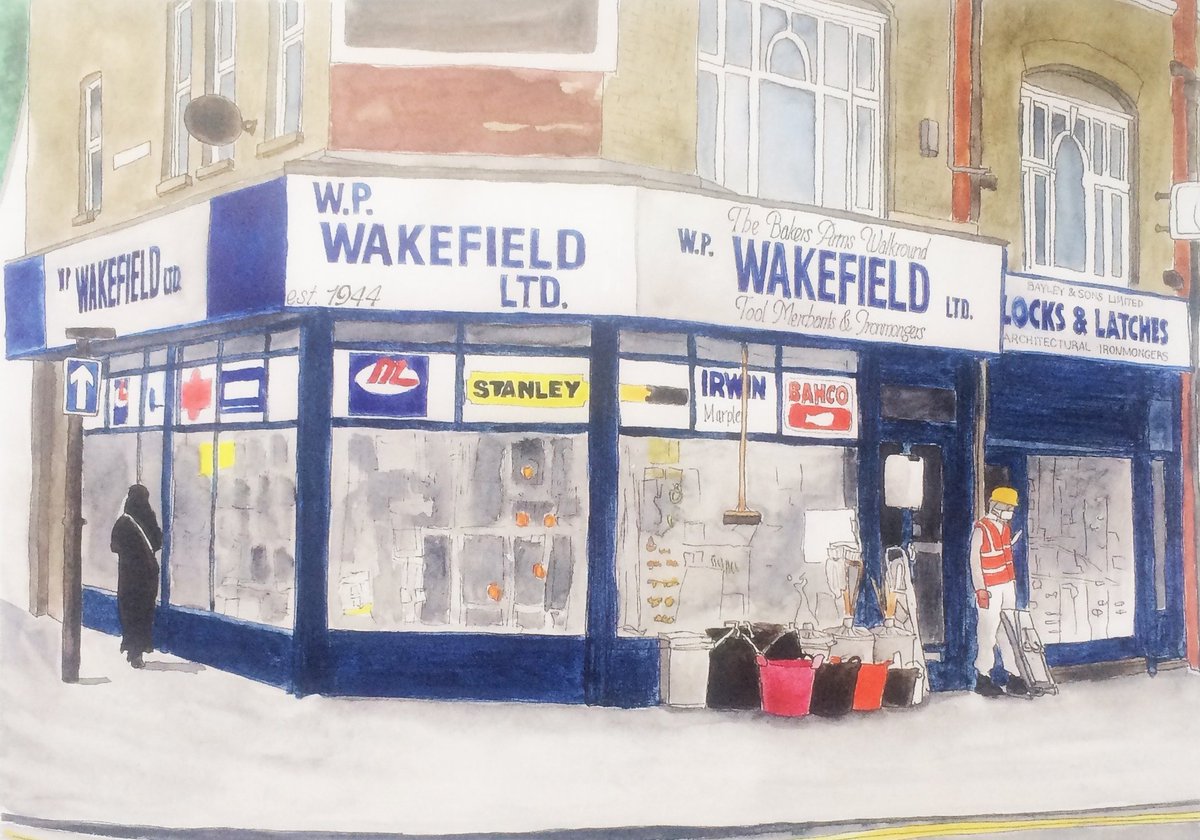 HAPPY AUGUST <a href="/emmylouscutt/">Emma Scutt 💙💛</a> #WPWakefieldLtd via the 2017 calendar! See more of her talent &amp; artworks @C_Parade_E17 #Walthamstow #shoplocal