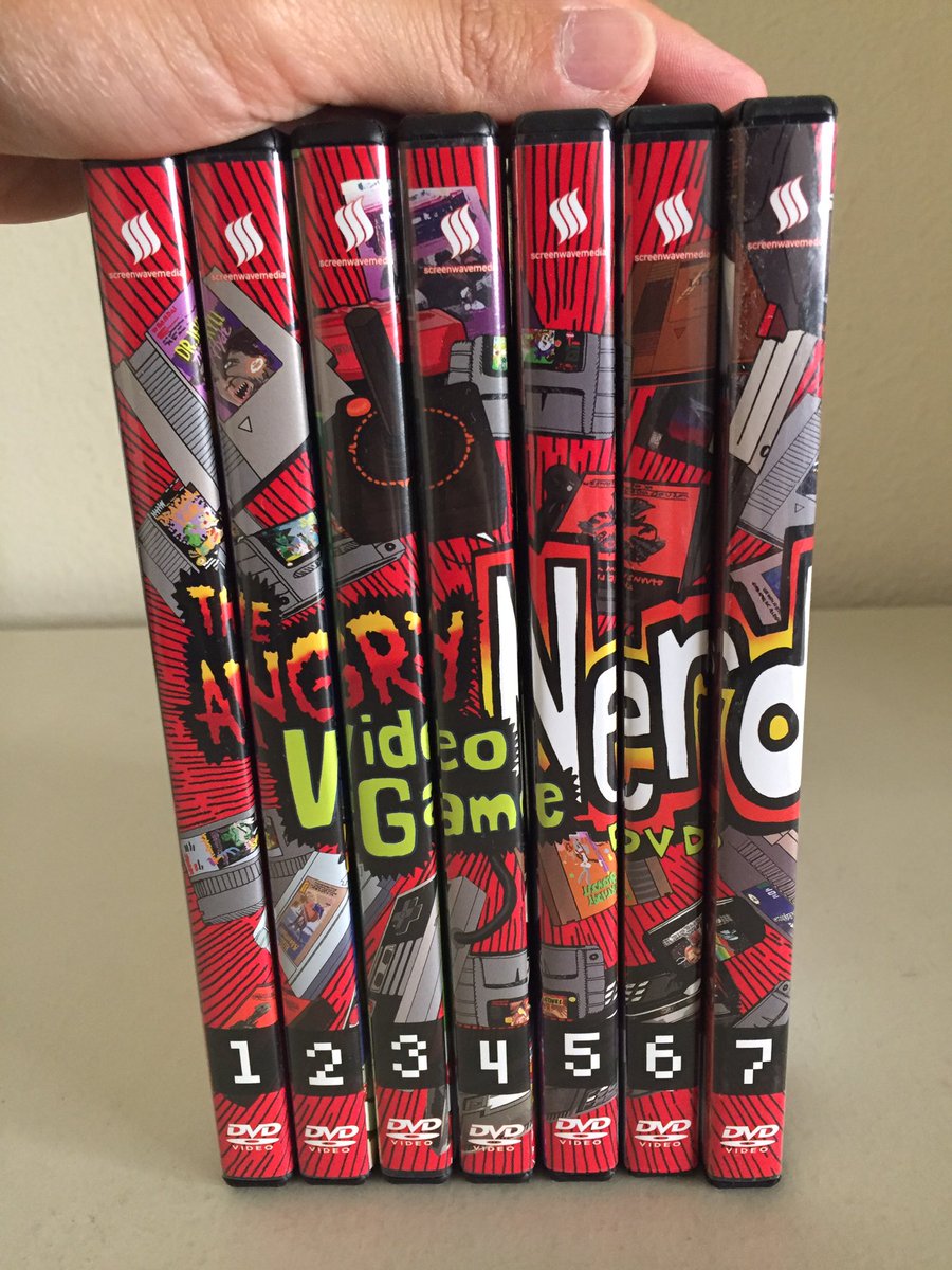 ken2158's tweet image. Update on Angry Video Game Nerd DVD Collection (Season 1~7)
#AVGN #Screenwavemedia #Cinemassacre