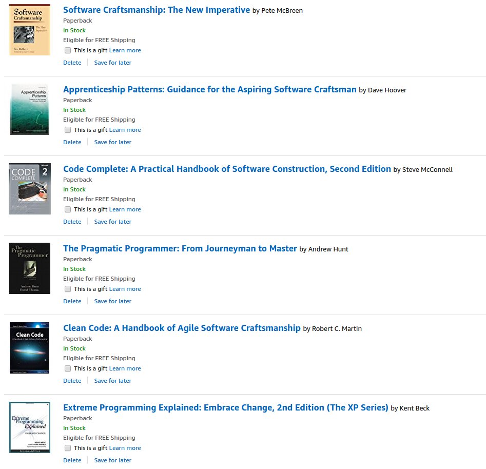 thecodingground's tweet image. Some of the books we are getting for our students. What have we missed?