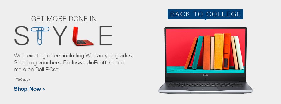 499rupees's tweet photo. Buy #Dell_Laptops #Desktops #Tablets #Touch_PCs and Accessories At #CompuIndia
https://t.co/Hf2VqtlLiS https://t.co/gi0AOetgPP
