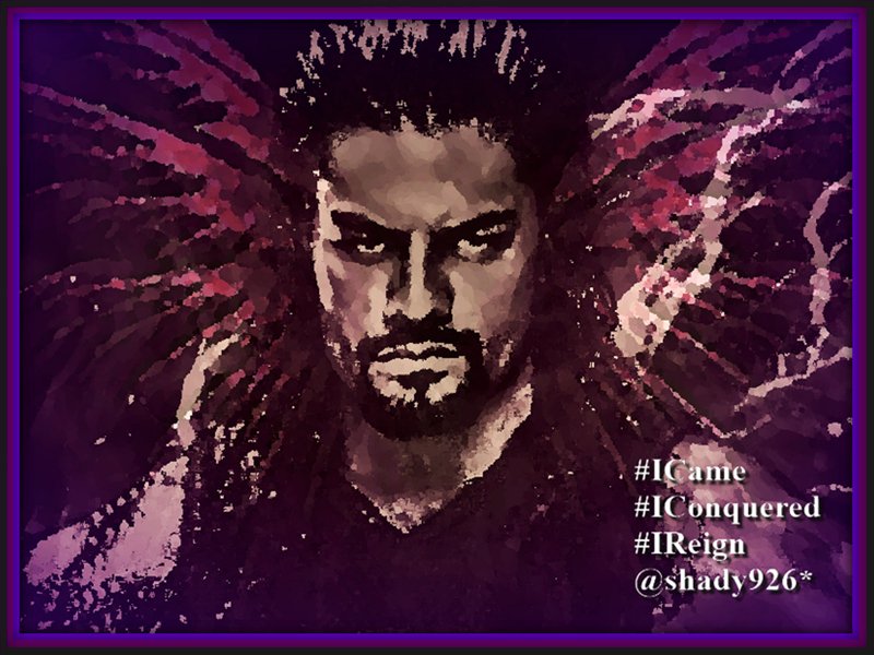 Shady926's tweet photo. #Roman #BroughtHisBigFight #TripleThreat #TheBigDogsYard #RunByHIsRules #FutureUniversalChampion @WWERomanReigns @romanreigns568 https://t.co/zAfFsSmbtY