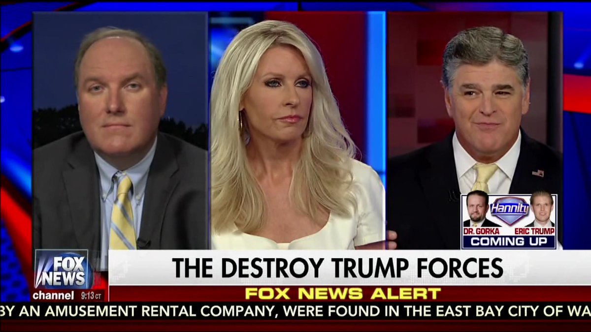 IceManNYR's tweet photo. FOX News Trump Stooge Hannity still avoiding covering the firing of #Scaramucci since his big 4 seconds of reporting it. #NotANewsNetwork https://t.co/4DUqB1XKh4
