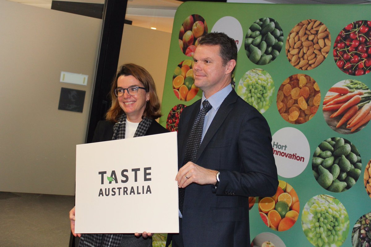 Australian horticulture exports will grow from $2.6 billion in 2015-16 to $3.3 billion in 2021-22. Backing our hort producers today in Syd.
