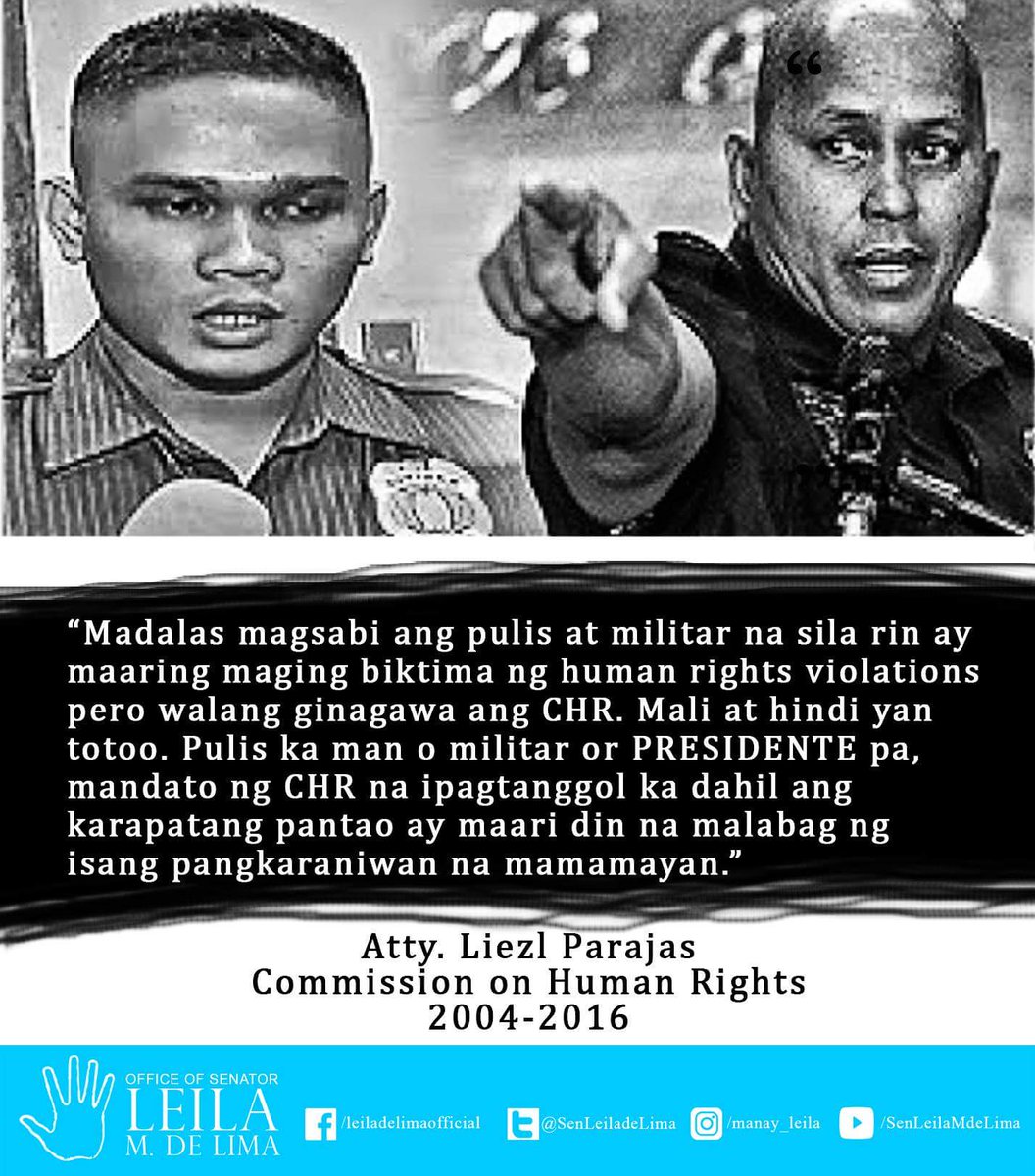 manayleila's tweet photo. Atty. Liezl Parajas, frmr @Commission on Human Rights on Duterte's threat to abolish the constitutional commission. #SupportCHR #OneforLeila https://t.co/BNCCQ7gC5W
