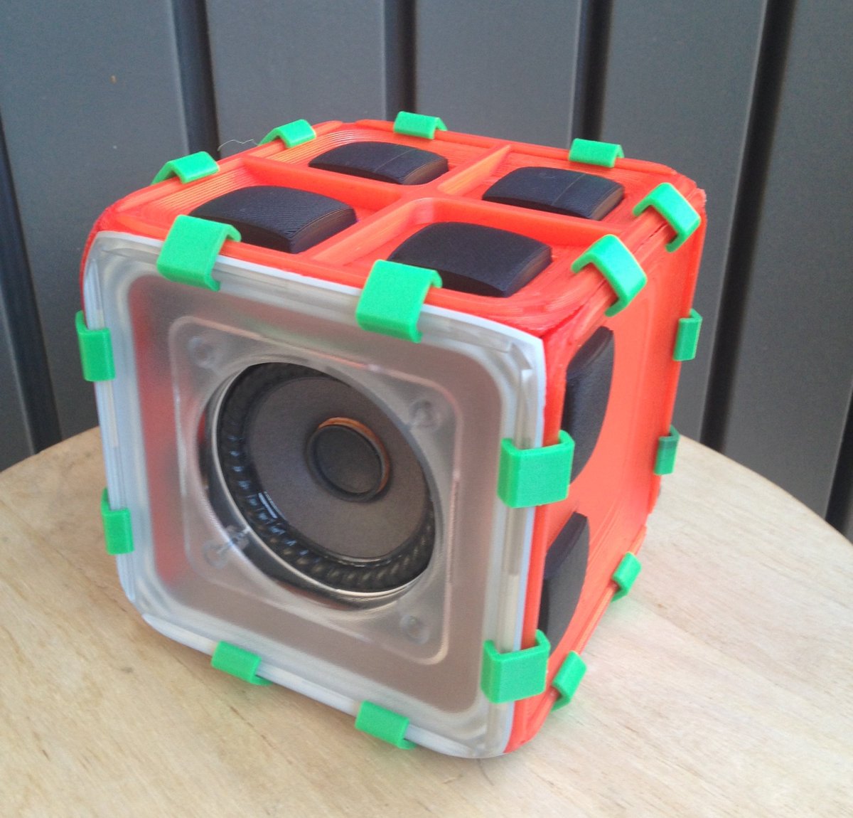 CarmelitoA's tweet photo. Make a @BOSEbuild  Speaker BEAT Cube using #3Dprinting,#RaspberryPi &amp; @Adafruit Capacitive Touch HAT, for more info
https://t.co/SWp3VnunUl https://t.co/QM8EAxy50E