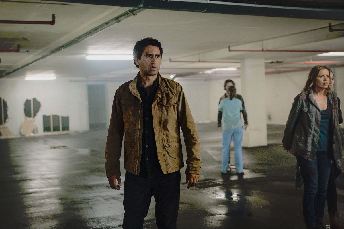 Travis, Liza, Chris, Maddie, and Alicia. #FearTheWalkingDead