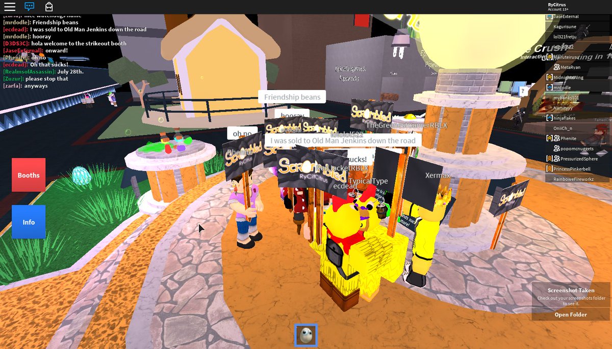 RyCitrus's tweet image. Fantastic weekend at #devCon2017! Can&apos;t wait for #DevCon2018. Hopefully you enjoyed a peak at #ScrambledRBX! #ROBLOX #ROBLOXDev