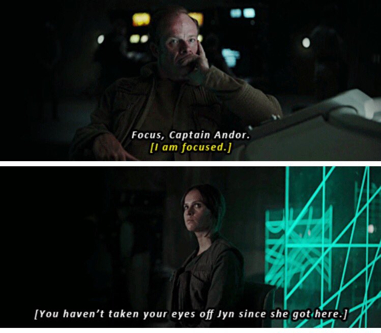 I never could follow orders when it came to <a href="/IAmJynErso/">Jyn Erso</a>