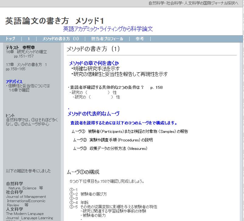 中谷安男 On Twitter 英語論文の書き方 研究手法メソッドを掲載しました Https T Co Yqstq1vm37