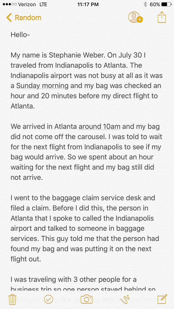 theweberco's tweet image. So disappointing @Delta. #lostbaggage #stolenitems #unprofessional