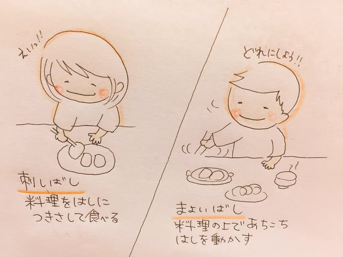やってはいけない箸の使い方だよ。
ご飯食べる時に親やおばあちゃんから教わることだけど最近の子は家族揃ってご飯食べることも少ないから教わることも少ないみたい。
だれも教えてくれなきゃ知らないし、わからないよねー。
お箸の使い方、小さなことだけど大事なことだよ。 