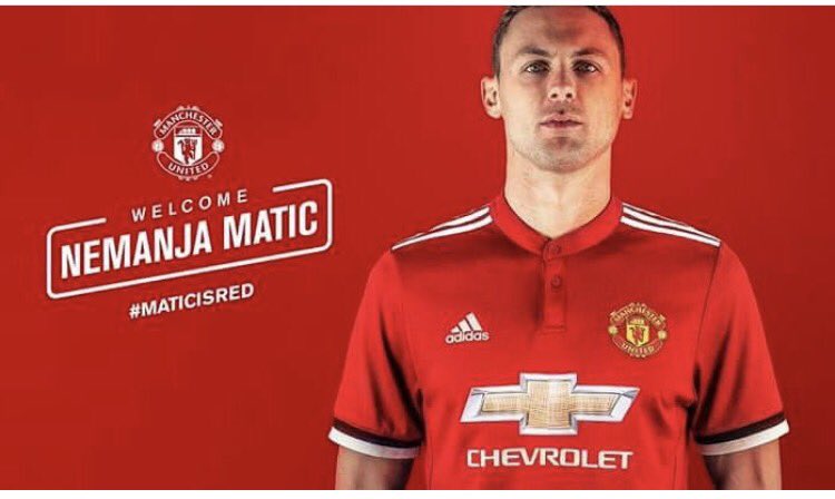 PrashuPrasham's tweet photo. Another great signing by United. Welcome to the THEATRE OF DREAMS โค๏ธ #MaticIsARed https://t.co/2myeMnSs7l