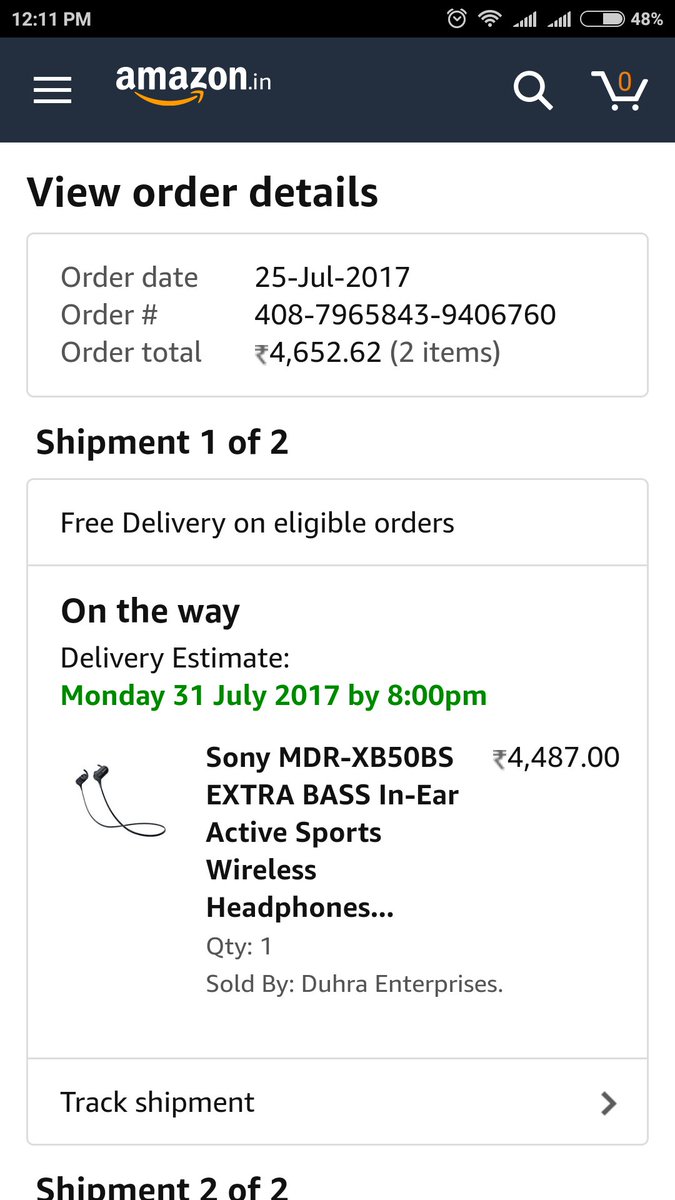 pratibhasen577's tweet photo. @AmazonHelp details are mention below https://t.co/aOFMerTtZ9