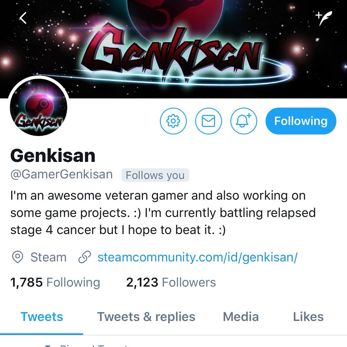 TheOkieDokeShow's tweet photo. Tune into a powerful message from @GamerGenkisan and how gaming helped him cope w/ cancer and advice for others. https://t.co/kisOyy1O3H https://t.co/zaEcUfB2C7