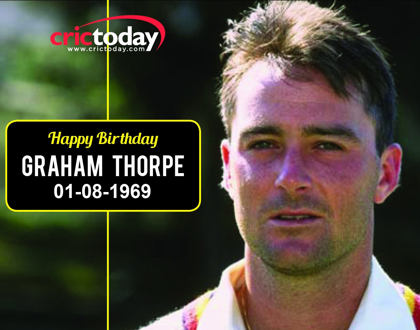  Happy Birthday Graham Thorpe 