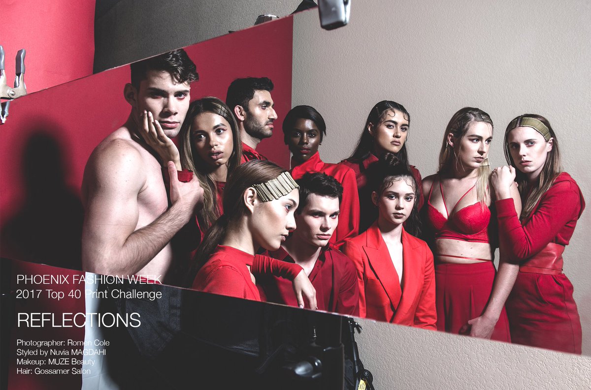 PHXFashionWeek's tweet image. Help us pick a winner for Best Group Photo for our #ModeloftheYear Print Challenge. Will it be #TeamREFLECTIONS bit.ly/2uPkXUW