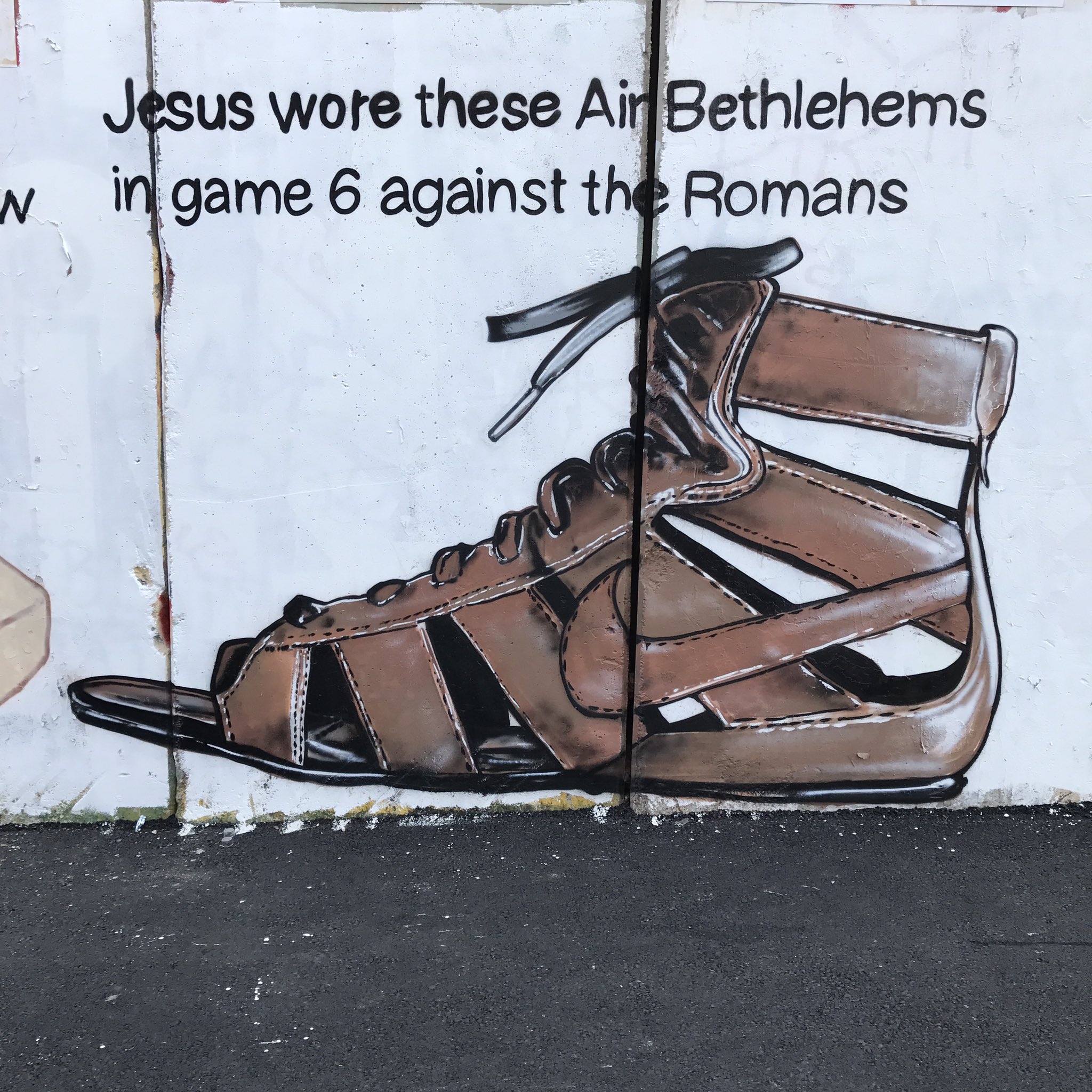 jesus air jordans