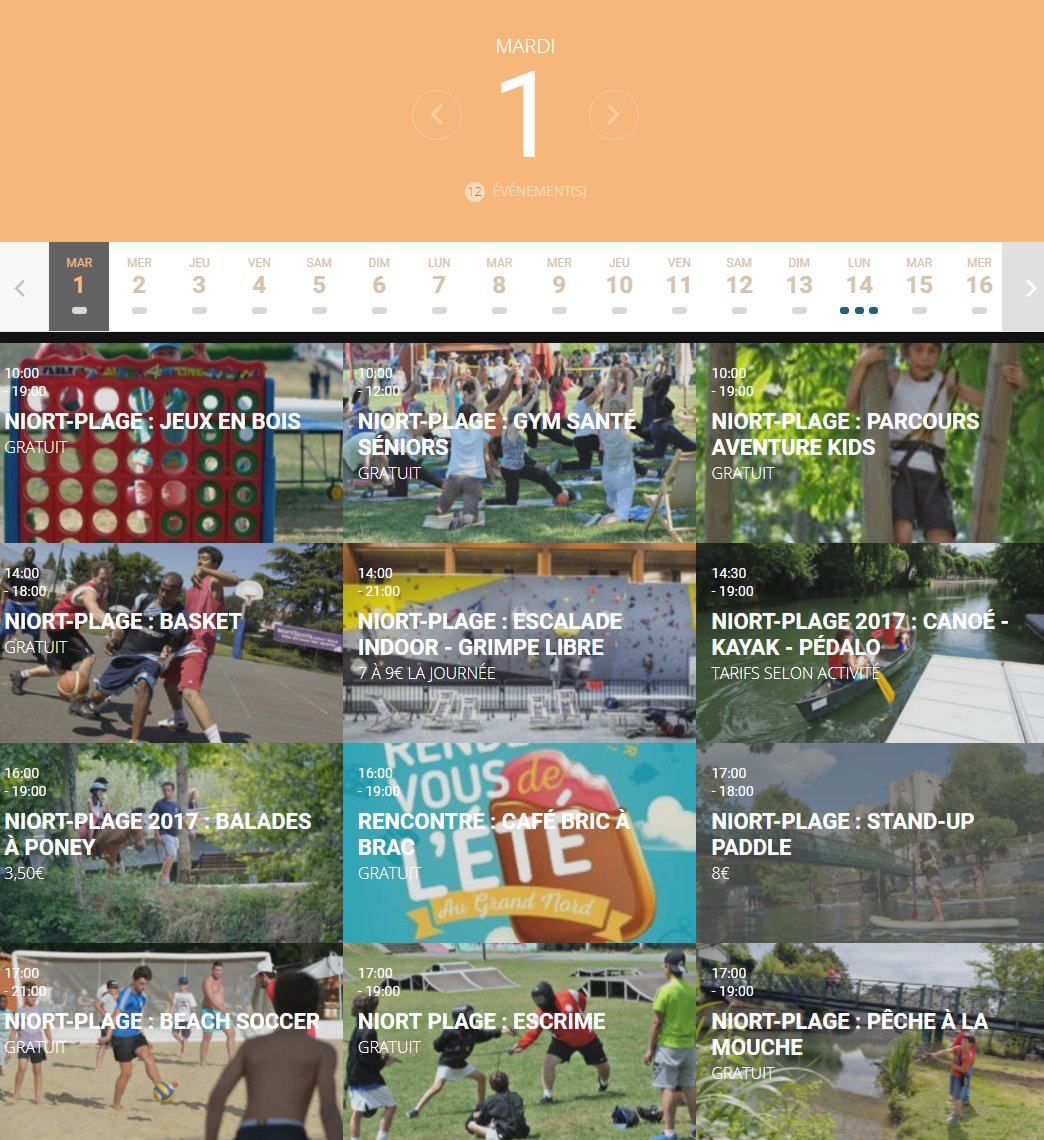 Aujourd'hui, on se dirige vers Pré-Leroy ou encore au Pontreau... Le programme de la journée est disponible sur go.hephep.fr/agenda