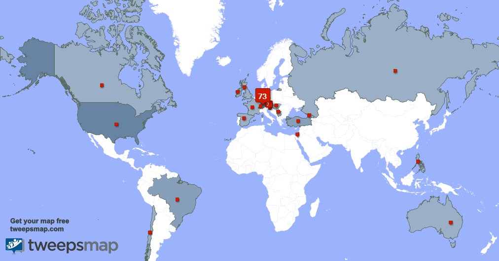 IcesplasherHD's tweet photo. My followers are in Germany(71%), Austria(7%) Get your free map https://t.co/gnjtzmaUyV https://t.co/CKVnybmcZK