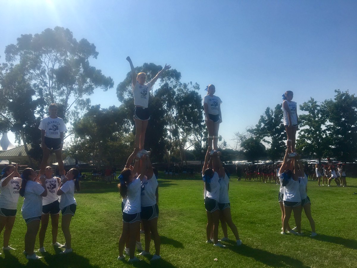 BranhamSpirit's tweet photo. A few pictures from Day 1 of USA Spirit Camp! Can't wait for tomorrow! #bruinpride 🐻💙 https://t.co/6GxChTcdVn