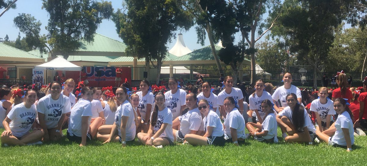 BranhamSpirit's tweet photo. A few pictures from Day 1 of USA Spirit Camp! Can't wait for tomorrow! #bruinpride 🐻💙 https://t.co/6GxChTcdVn