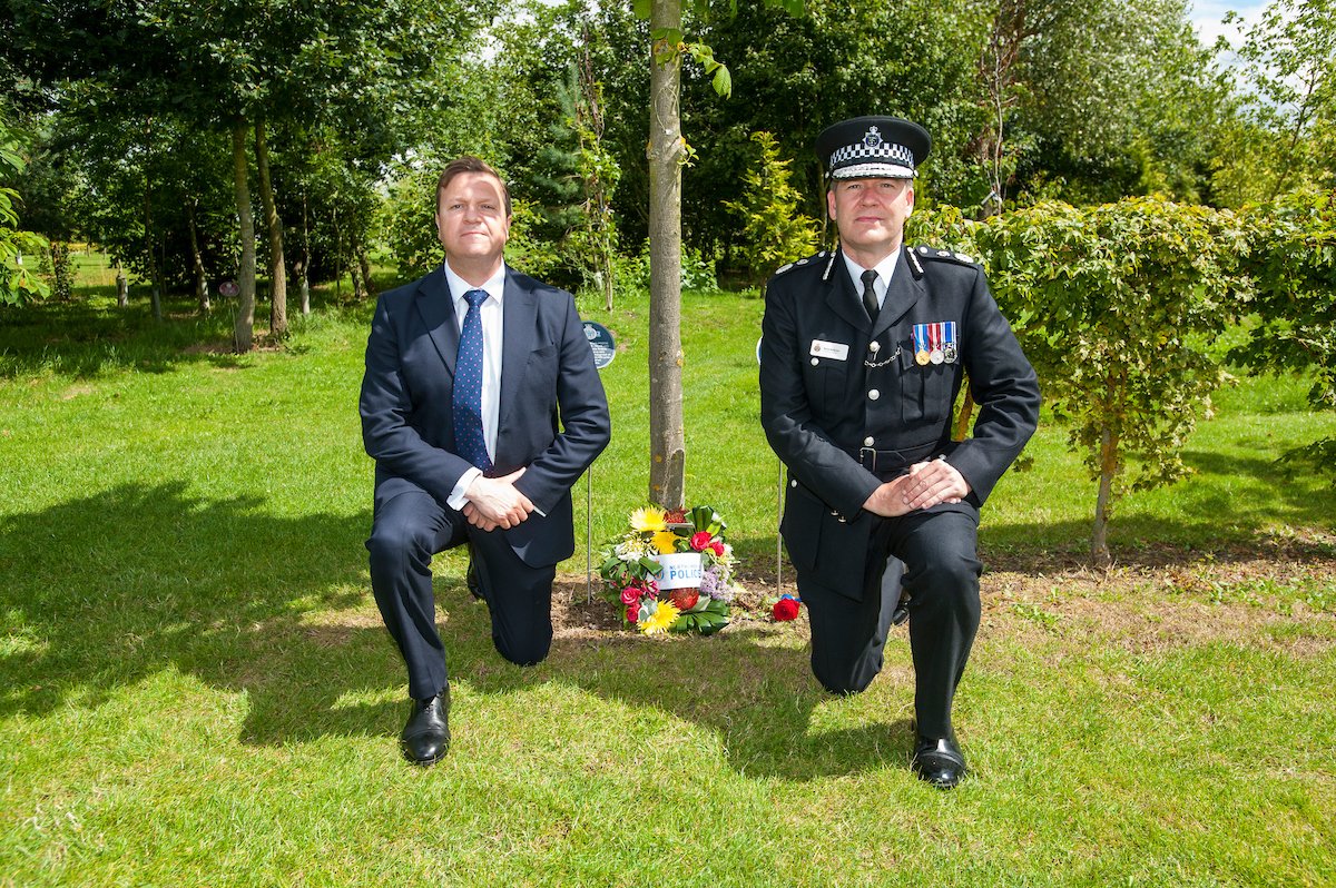 NorthumbriaFed's tweet photo. CC Steve Ashman and Our Chairman Jim Gray were amongst the #PoliceFamily at the #COPS2017 Service of Remembrance https://t.co/BuCjasWFRa https://t.co/Fb5CduMo8J