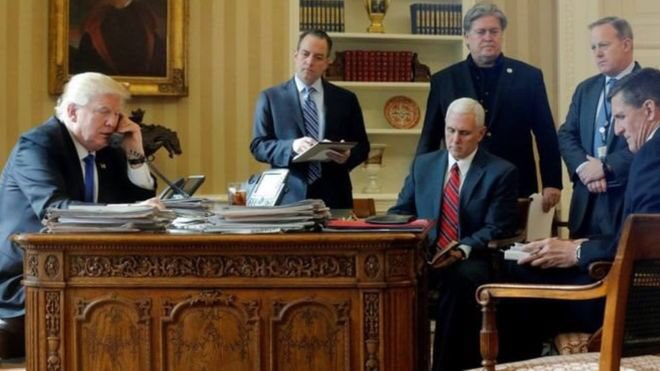 Flynn is out. Comey is out. Spicer is out. Priebus is out. Scaramucci is out. Who's next? #Trump #Pence #Bannon