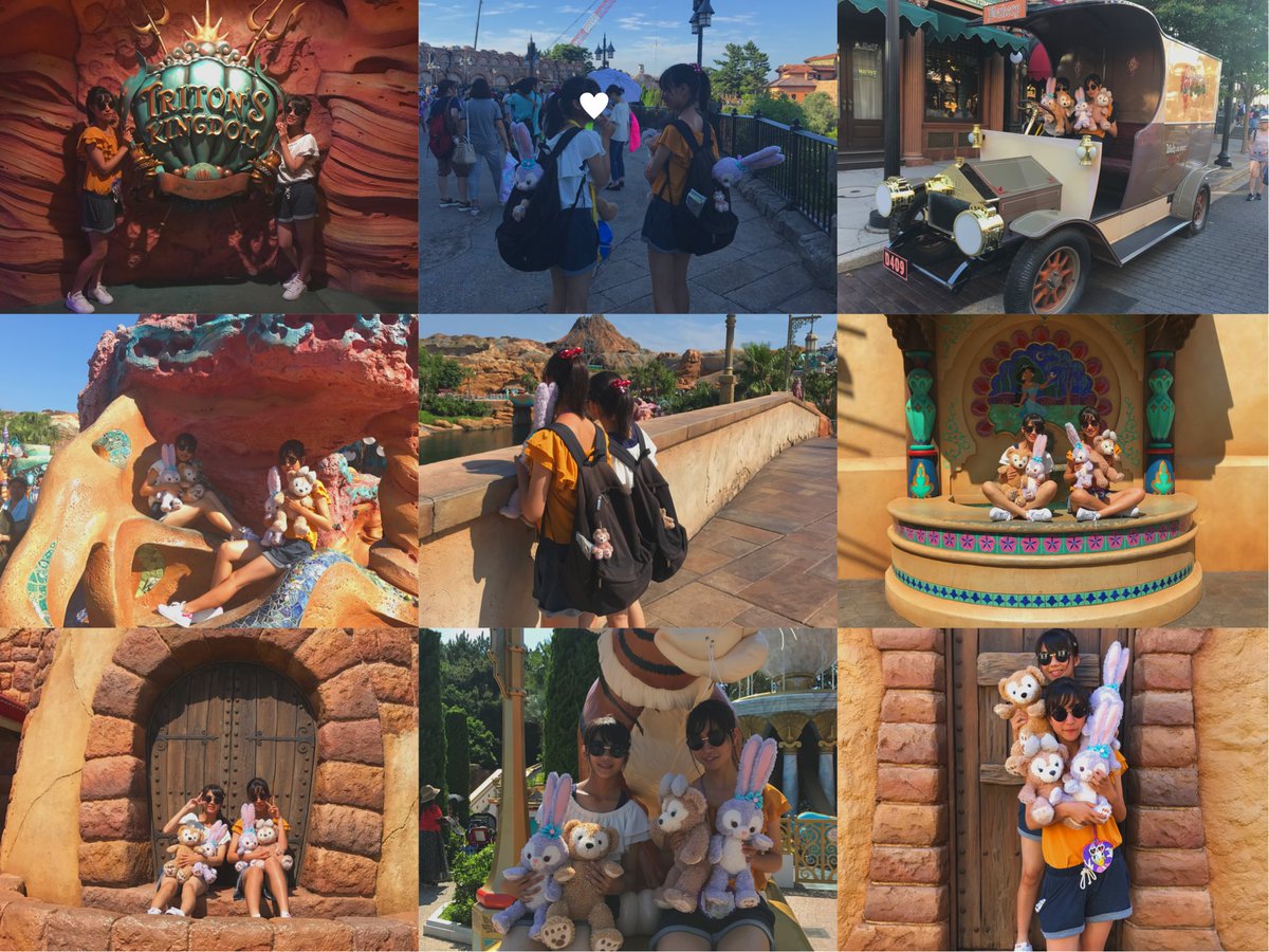 youco777's tweet photo. 🌏0731🌏

まなちゃんと双子でDisneySea❤️
朝1でタワテラ乗りました😘新しいニモ、トイストーリーも待ち時間長かったけど乗れた😻
パイレーツは抽選当たって広場でベタベタになった😏
バス乗り遅れるハプニングあったけど楽しい2日間でした😳
2人でステラルー買えて嬉しい💗 https://t.co/E8fyslrVcv