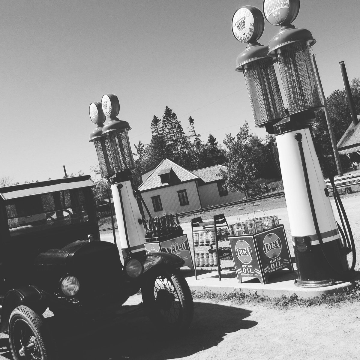 Acadian village in New Brunswick.