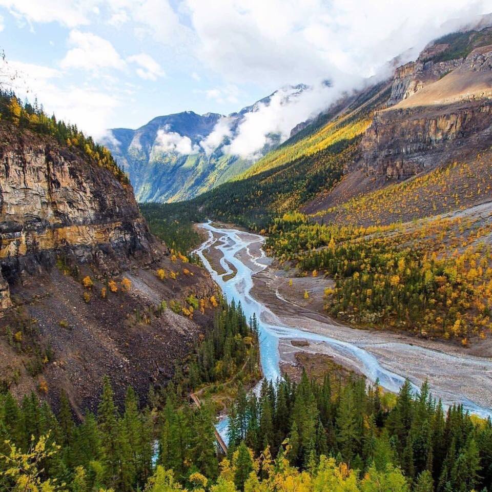 WeGoJapan's tweet image. Berg Lake Trail, 
Mount Robson Provincial Park, Canada.