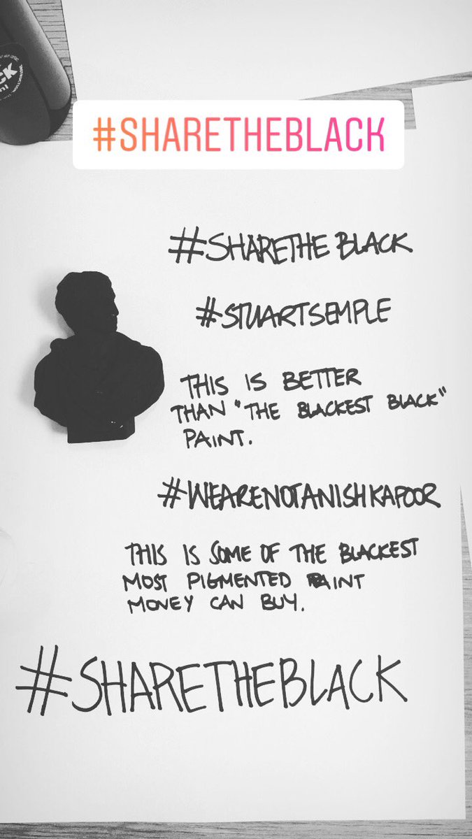 Paperviewdesign's tweet photo. @Paperviewdesign #ventablack #black @stuartsemple https://t.co/Ovv3pAJxdi