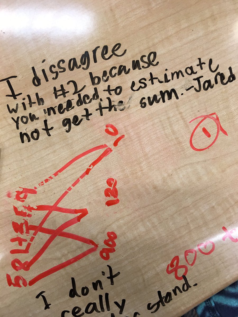 MrsAMarcial's tweet photo. Day 9 and math feedback is in full effect! #camlearns https://t.co/lyQNZTHvkQ