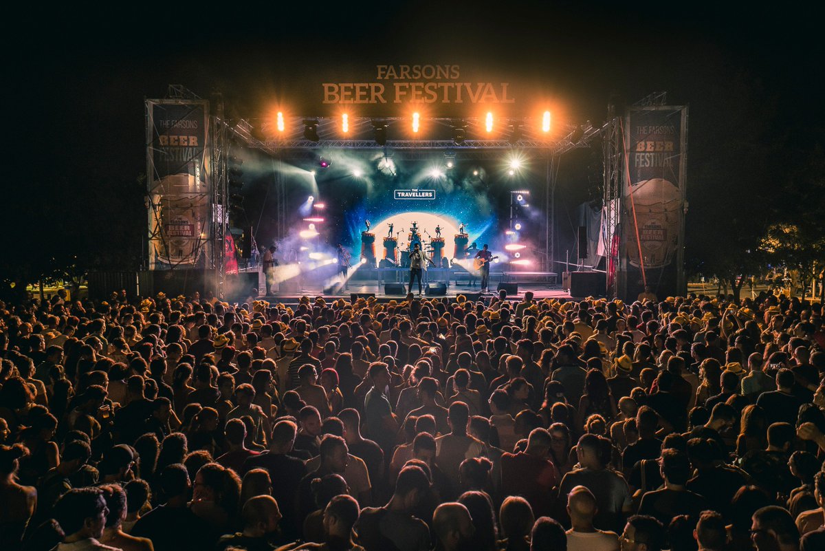 albertcamilleri's tweet photo. @thetravellersmt rocking Main Stage on a Monday night 🍺️🎶📷 #BeerFestival #Malta https://t.co/2ahTtuCG0t
