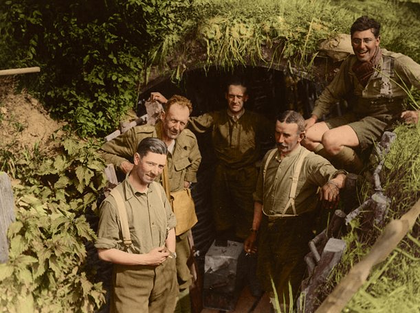 Heroes in the mud 100 years on - photos from Battle of Passchendaele restored to colour mirror.co.uk/news/gallery/h…